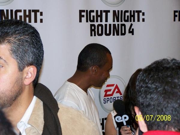 Fight Night Round 4 reveal event with Sugar Ray Leonard and EA Sports